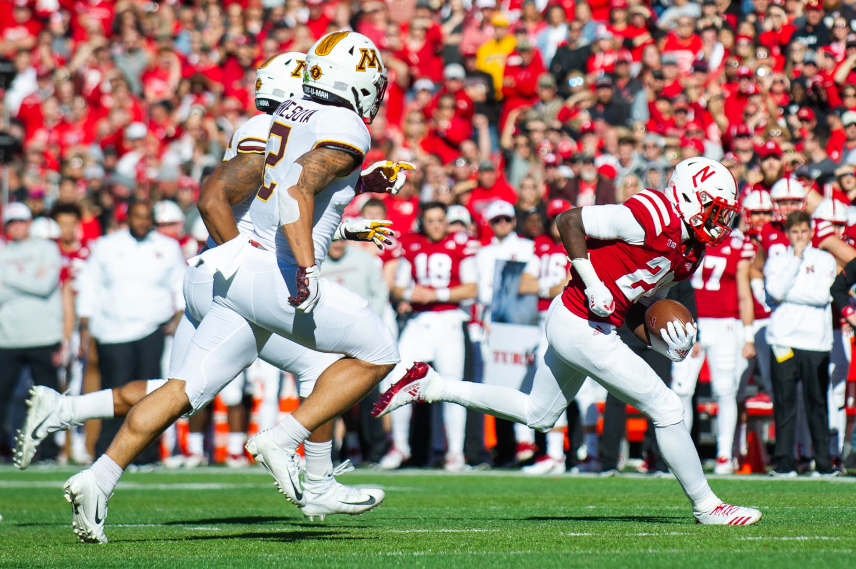 NU football vs. Minnesota, 10/20/18